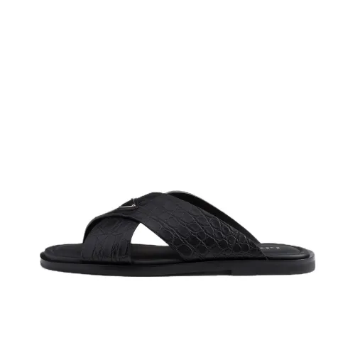 PRADA Слипоны Мужской Черный