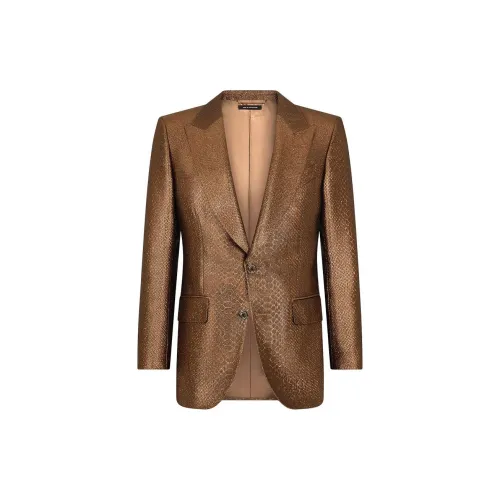 TF Бизнес-костюм Пальто Мужской Коричневый