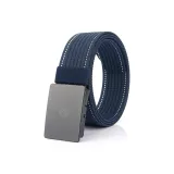 Чёрная пряжка - Королевский синий