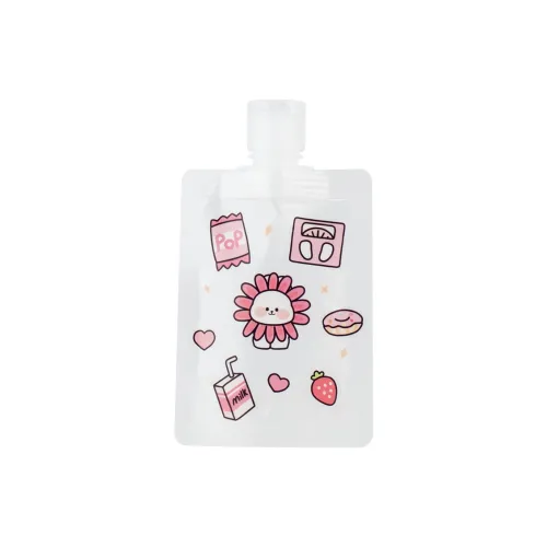 JIAOXUEFEI Портативный Путешествие Косметика Дозирующая Сумка с Мультяшной Этикеткой Одноразовая Дозирующая Бутылка для Жидкости Мешок для Хранения