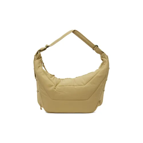 Lemaire Переработанный Нейлон Курьерская Сумка Сумка через плечо Большая Мужская Бежевая