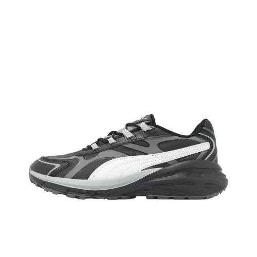 PUMA Hypnotic LS Slip-resistant Abrasion-resistant Low Top Беговые кроссовки Мужские Черно-белые