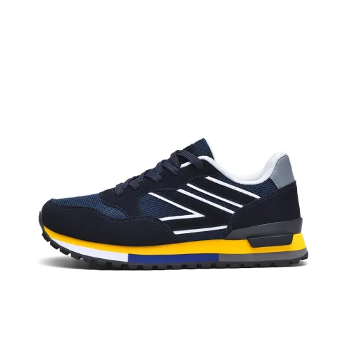 BANGNEY Cortez Обувь Дышащая Легкая Увеличивающая Высоту Низкий Топ Повседневная Мужская Черная Королевская Синяя