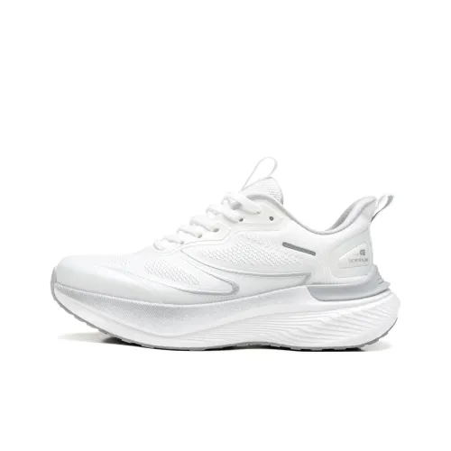 Meixi Дышащий и Легкий Низкий Топ Беговые кроссовки Мужские Цвет Слоновая кость