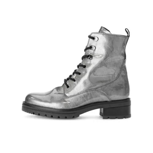 Gabor Comfort Martin Boot 5 см Женские Серебристый Серый