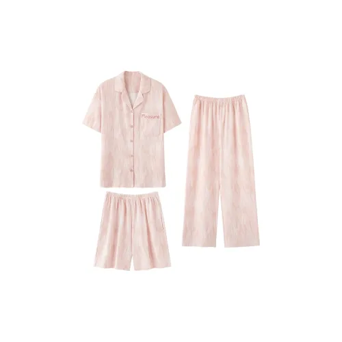 WANANNI Пижамный комплект женский светло-розовый