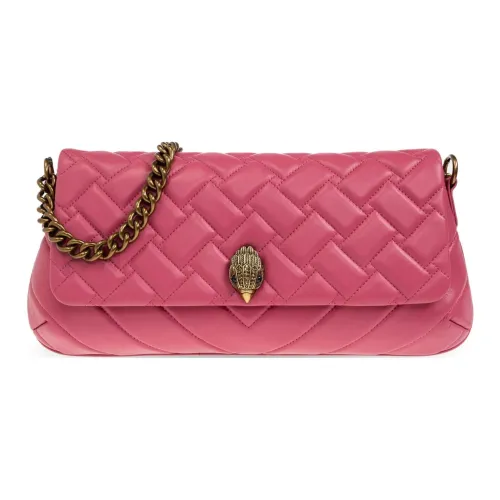 Kurt Geiger London Телячья кожа Сумка через плечо Сумка на плечо Стандартная Женская Ярко-розовая