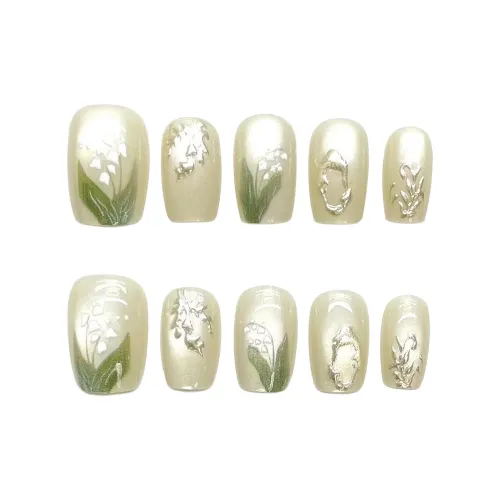 SHANGSHIQIN Градиентный Свежий Мягкий Модный Осветляющий Короткий Ногти 15 мм Короткий ЛАДДЕР 20 мм Градиентный