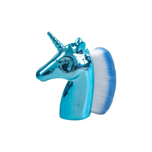 YUECHUMEI Unicorn Makeup Brush Пудровая щетка Многоцветная щетка для контуринга Horse Head Чистка