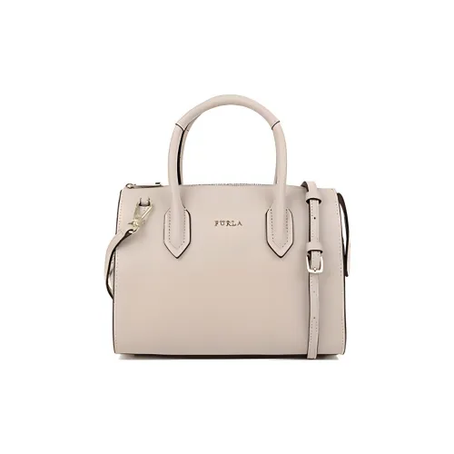 Furla Булавка Коровья кожа Сумка Средний Женские Бежевый