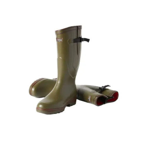 AIGLE Резиновые сапоги хаки унисекс
