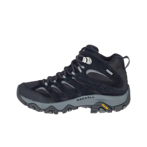 MERRELL MOAB 3 Противоскользящий Устойчивый к истиранию MID Топ Походная обувь Женская Черная
