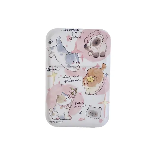 JOYTOUR Милый Кошка и Собака Складной Ручной Зеркала MAKE UP