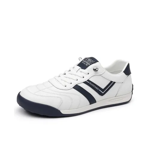 GIHO Противоскользящий Устойчивый к износу Дышащий Низкий Топ Повседневная Обувь Мужская Белая