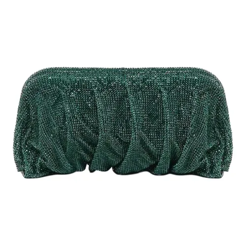 BENEDETTA BRUZZICHES Телячья кожа Клатч Стандартный Женский Зеленый