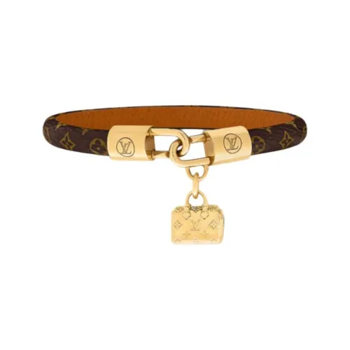 LOUIS VUITTON Металл Браслеты Унисекс Коричневый