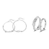 Розовый шип, набор одежды [браслет + кольцо]