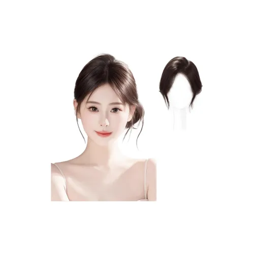 WANWANFENG Фронтальная кисть Бесплатно Женская Перука Человеческие Волосы Короткие Прямые Волосы