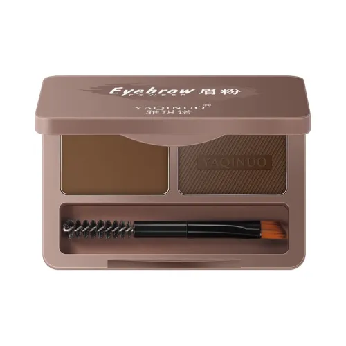 YAQINUO 3D-эффект DUAL Action Водостойкая и Потоотталкивающая Пудра для Бровей Легко Смесь