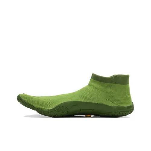 Vibram Slip-Resistant Support Lightweight MID Training Shoes Men's Green Вибрам Противоскользящие Поддерживающие Легкие Тренировочные Кроссовки Мужские Зеленые