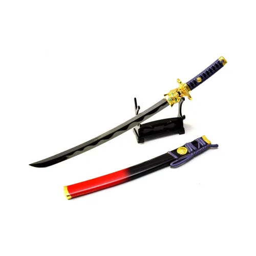 X3COMMUNE Valorant Onimaru Kunisuna с ножном необработанный сплав готовые модели длина 22 см (размер в длину)