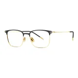 BT1628B12 Золотой+Черный Оправа «брови»
