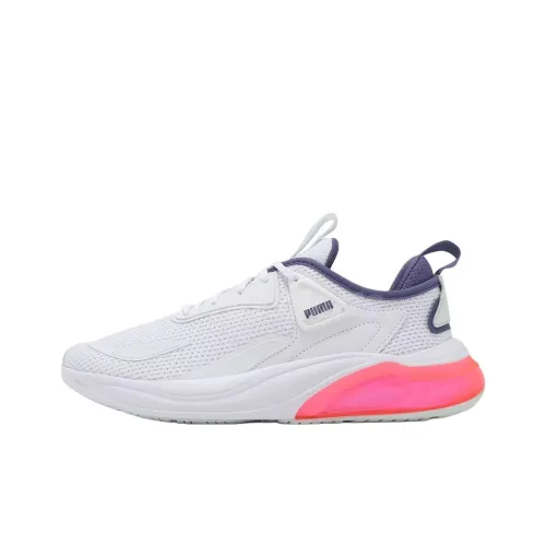 PUMA Cell Thrill Slip Resistant Abrasion Resistant Низкий Топ Повседневные Беговые кроссовки Мужские Белые