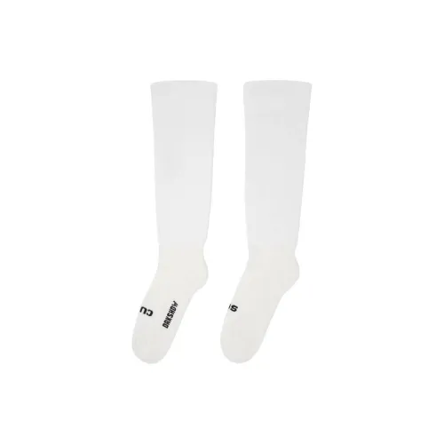 Rick Owens DRKSHDW Носки до колена Мужские 1 упаковка Белые