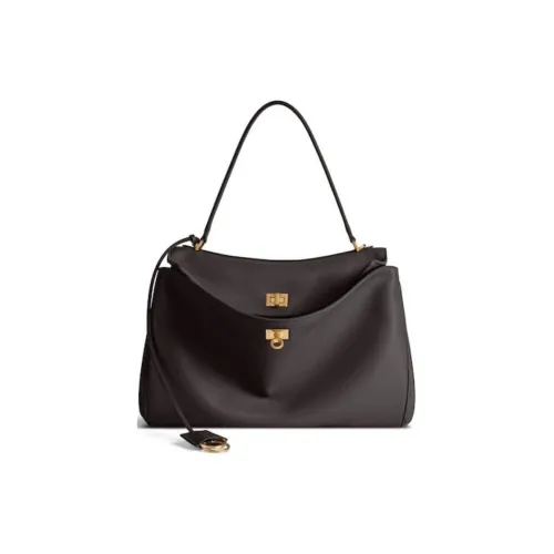 Balenciaga Rodeo Телячья кожа Сумка Средний Женские Черный