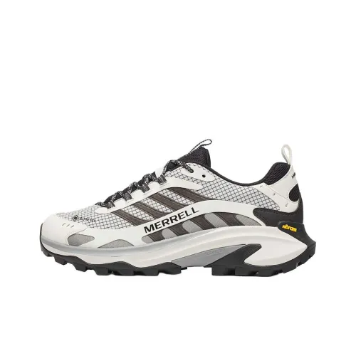 MERRELL MOAB SPEED 2 Противоскользящий устойчивый к истиранию низкий топ походная обувь мужская серый черный