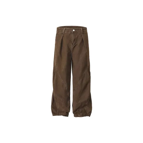 NOAHGIGI American Luxury Streetwear Модный бренд Свободный крой Широкие штаны Этажные штаны Повседневные штаны Унисекс