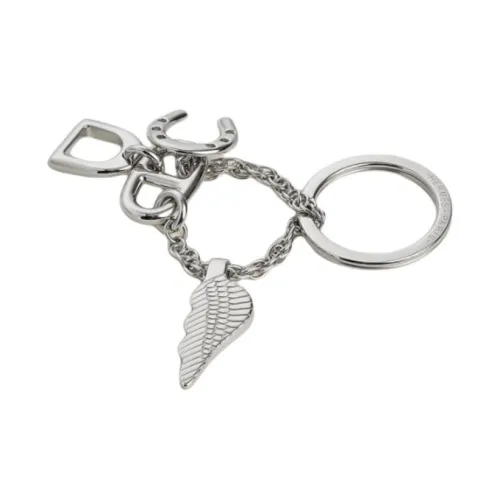 HERMES Нержавеющая сталь Брелоки Мужской Серебряный