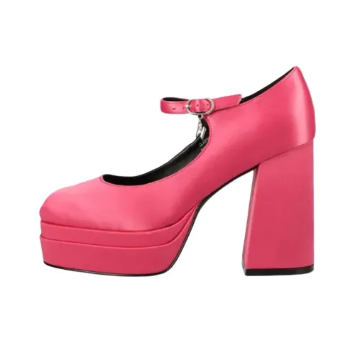 KARL LAGERFELD Грубый каблук Высокие каблуки 10,5 см Женские Розовый