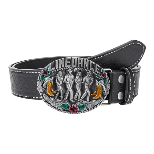 Ремни из ПУ (полиуретана) JW мужские 3,8 см