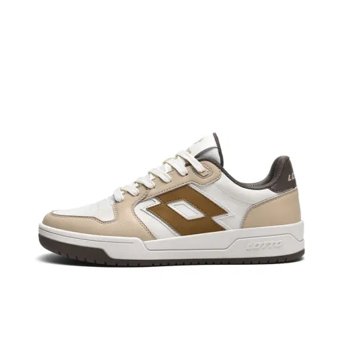 LOTTO Slip-resistant Abrasion-resistant Balance Lightweight Low-top Skateboard Shoes Men's Light Khaki Лотто Противоскользящие Устойчивые к истиранию Баланс Легкие Низкие скейтбордические кроссовки Мужские Светлый хаки
