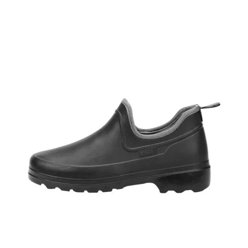 AIGLE Женские резиновые сапоги черного цвета