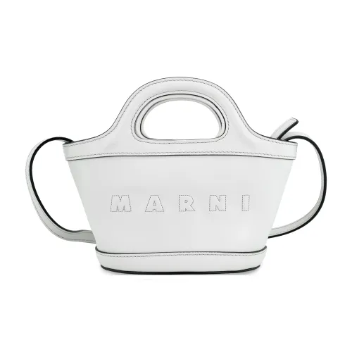 MARNI TROPICALIA Телячья кожа Сумка через плечо Сумка Женская Белая