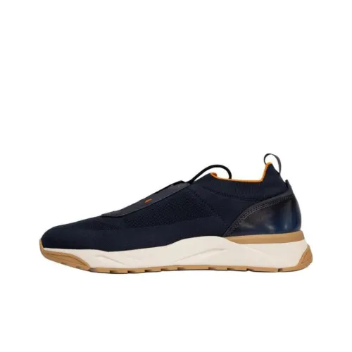 Santoni Повседневный Низкий Топ Синий Мужской