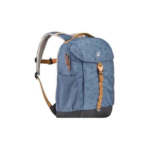 DECATHLON 15L Outdoor Backpack Bag Polyester Blue Kids