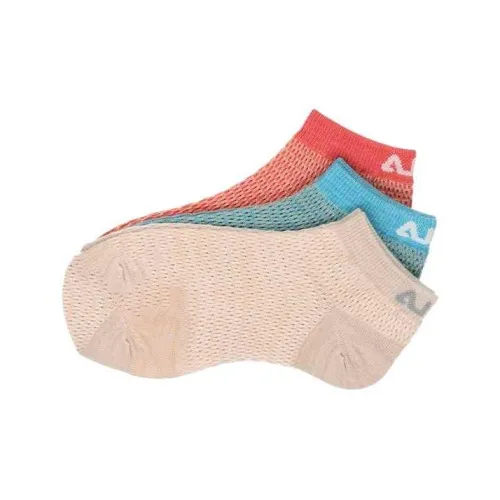 FILA Низкие носки женские 3 упаковки бежевый