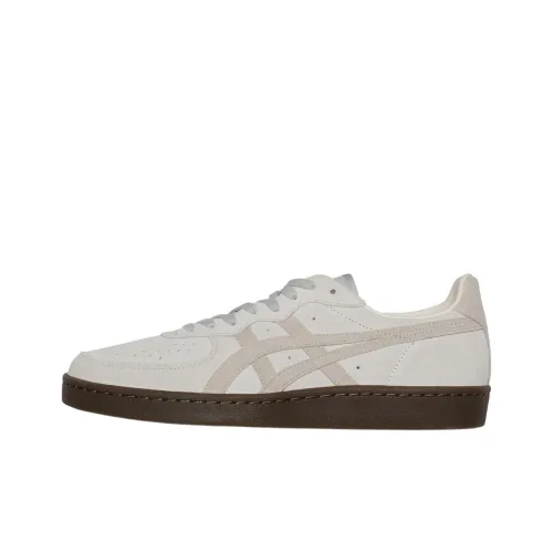 Onitsuka Tiger Slip-resistant Abrasion-resistant Low-top Skateboard Shoes Unisex Gray Onitsuka Tiger Противоскользящие Износостойкие Низкие Кеды для Скейтбординга Унисекс Серый