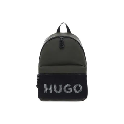 Hugo Boss Рюкзаки Мужской Темно-зеленый
