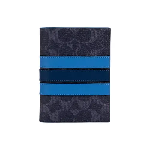 COACH Passport Case Обложки для паспорта Синий Мужской