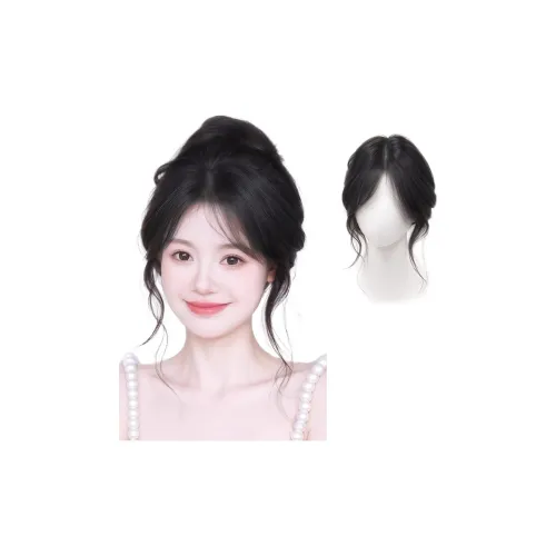 WANWANFENG Двойной S BRACKET Bangs Парики