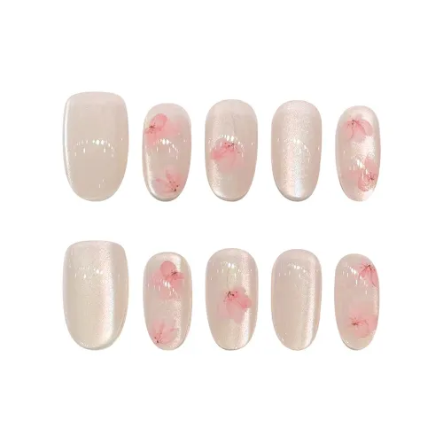 SHANGSHIQIN Китайский стиль Смешанный Осветляющий Ручной Ногтей 25 мм Овал Свет Однотонный