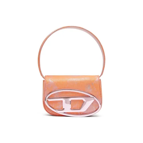 DIESEL Хлопок Портативный Crossbody Сумка Сумка через плечо Женская Розовая