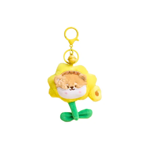 Кукла с дизайном "Восьми Тон Слон Подсолнух Щенок Цветочный" плюшевая подвеска высота 10 см