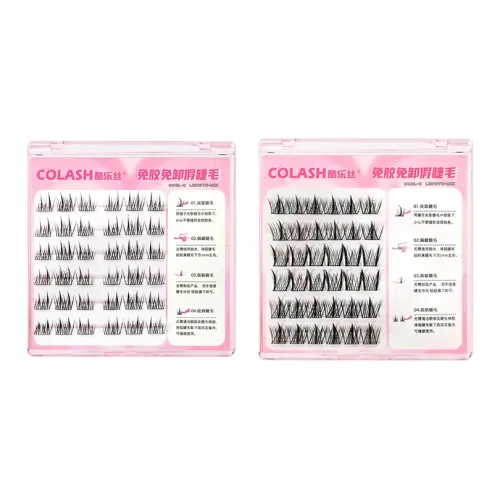 KULESI Клей Бесплатно Lazy ABA+Клей Бесплатно Двойной Кончик Подсолнух Искусственные Веки Один Подсолнух Lazy Trilogy