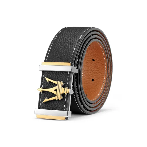 Maserati Ремни из коровьей кожи мужские ширина 3,4 см