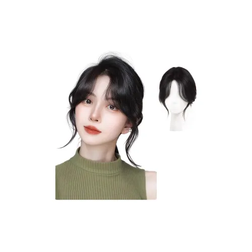 WANWANFENG Корейский Микро Roll Восемь Персонажов Bangs Парики